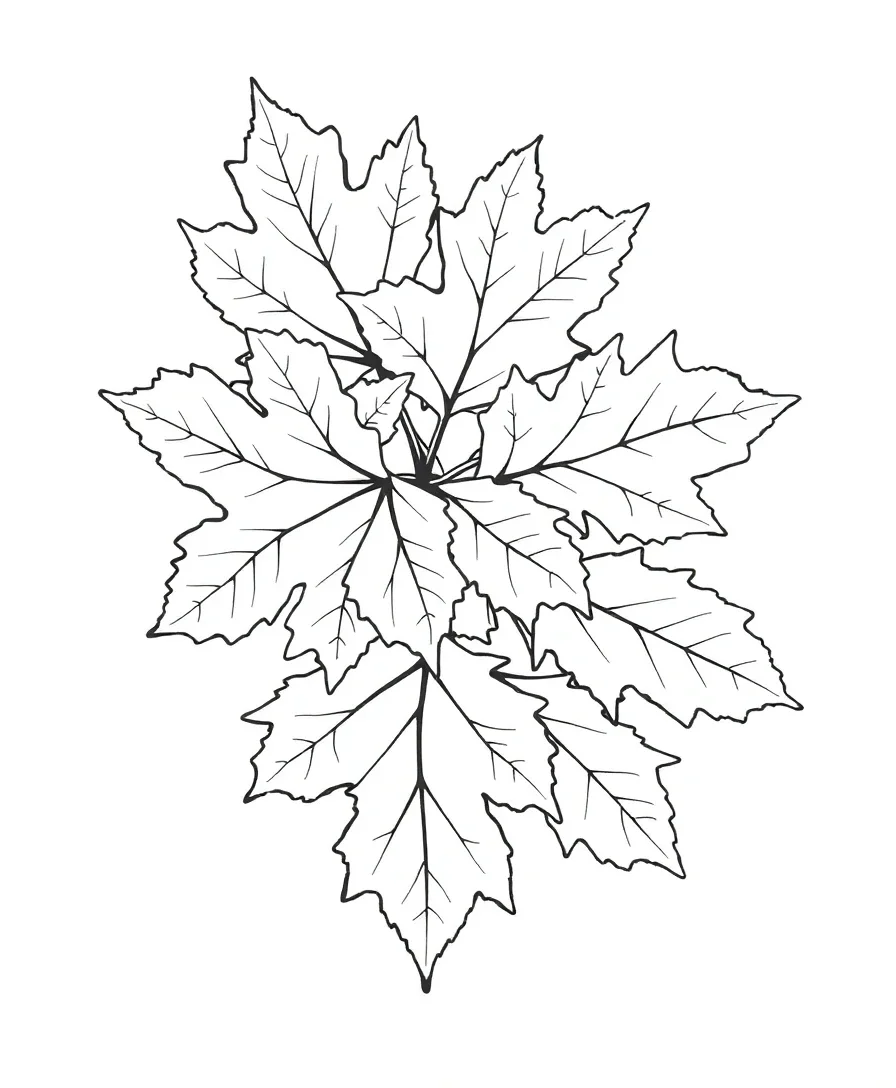 Graceful Autumn Leaves