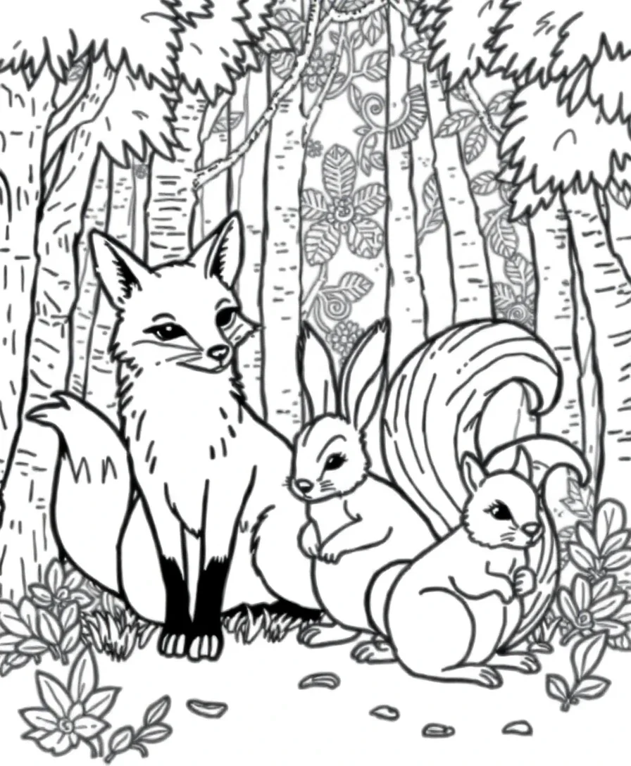 Charming Woodland Creatures
