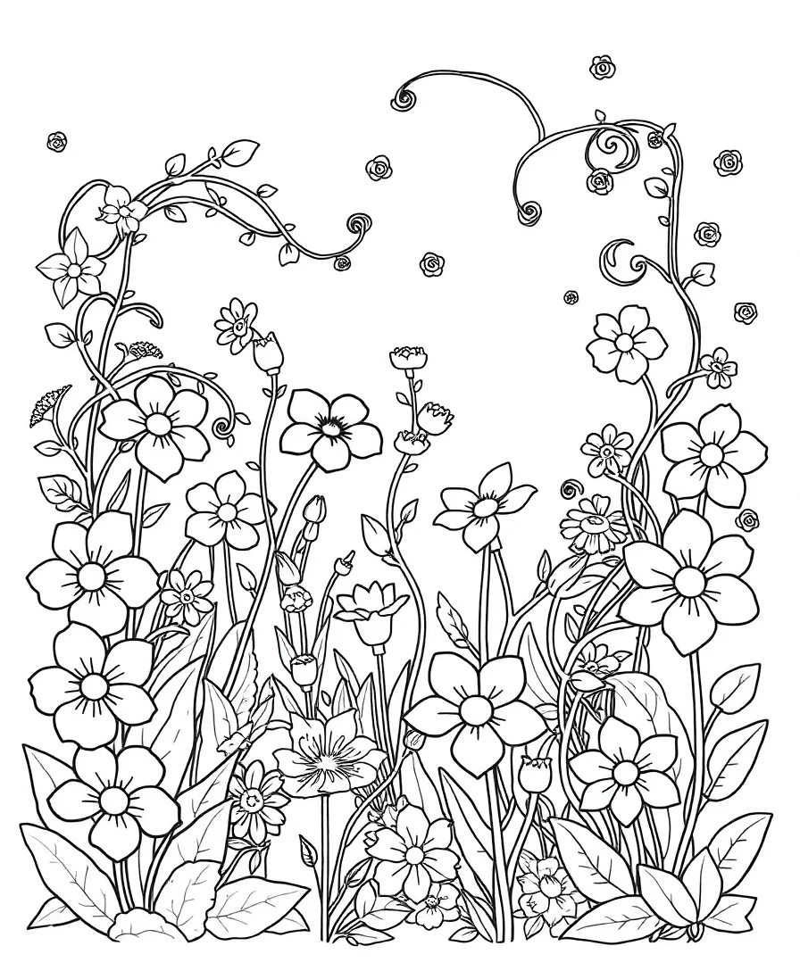 Floral Fantasy Garden