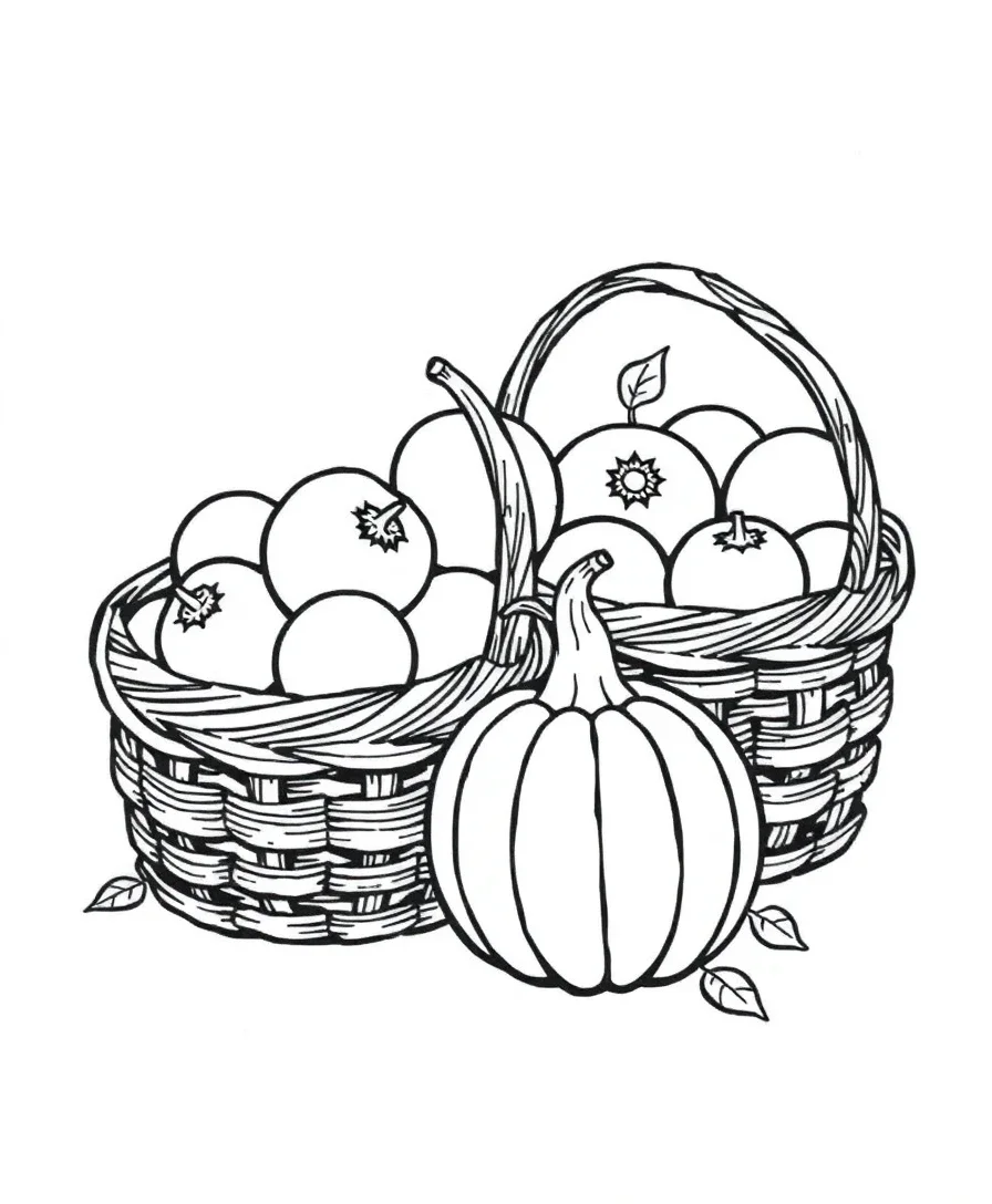 Charming Harvest Baskets