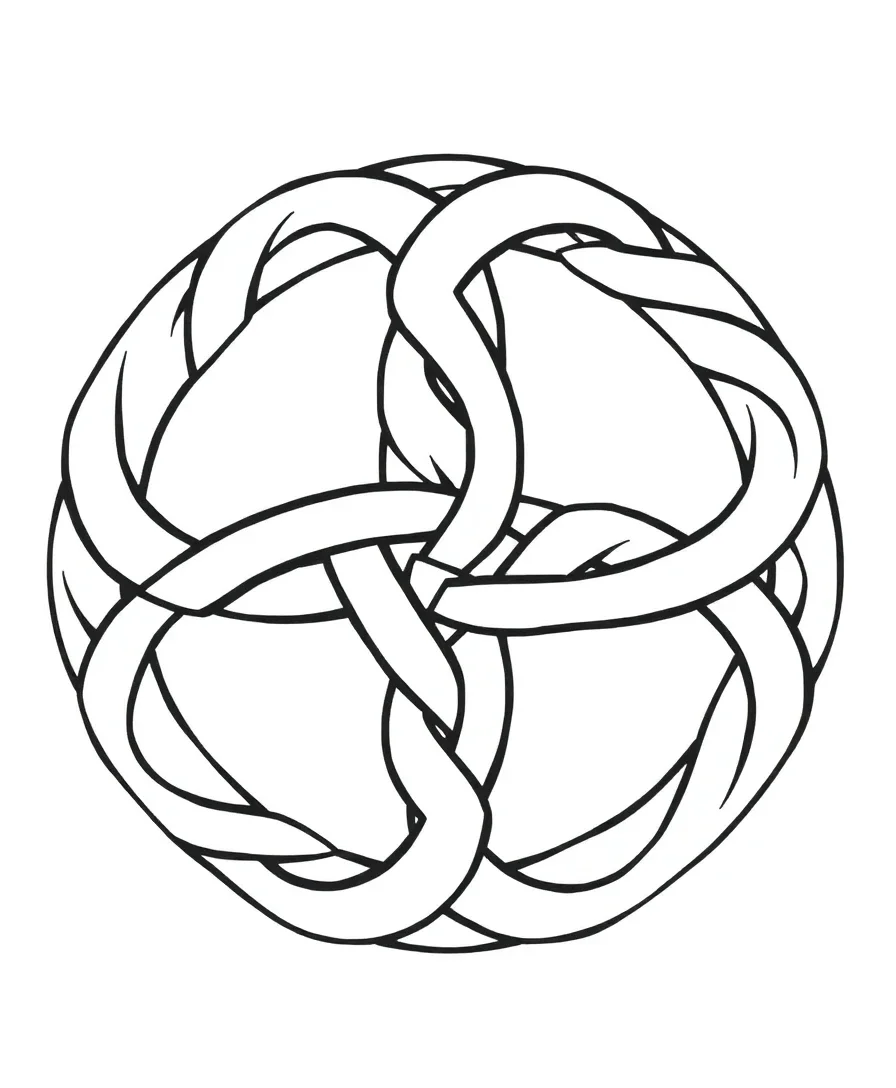 Intricate Celtic Knots