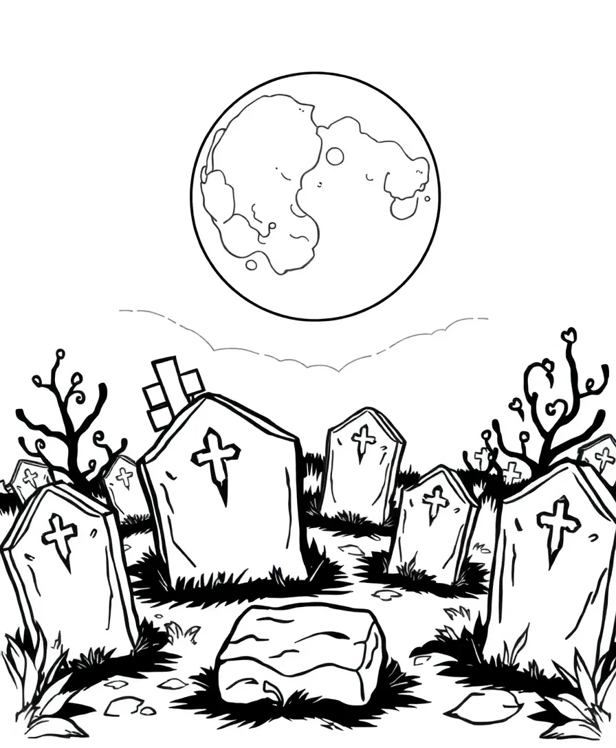 Eerie Graveyard