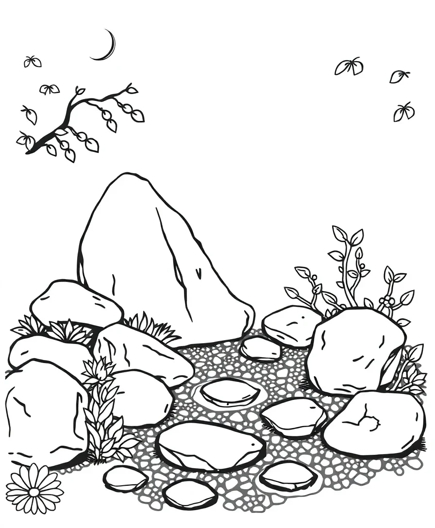 Peaceful Zen Garden