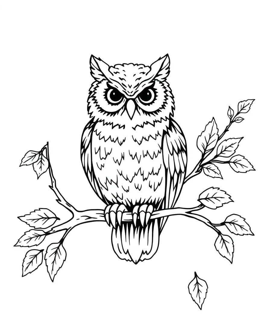 Charming Owl Perch