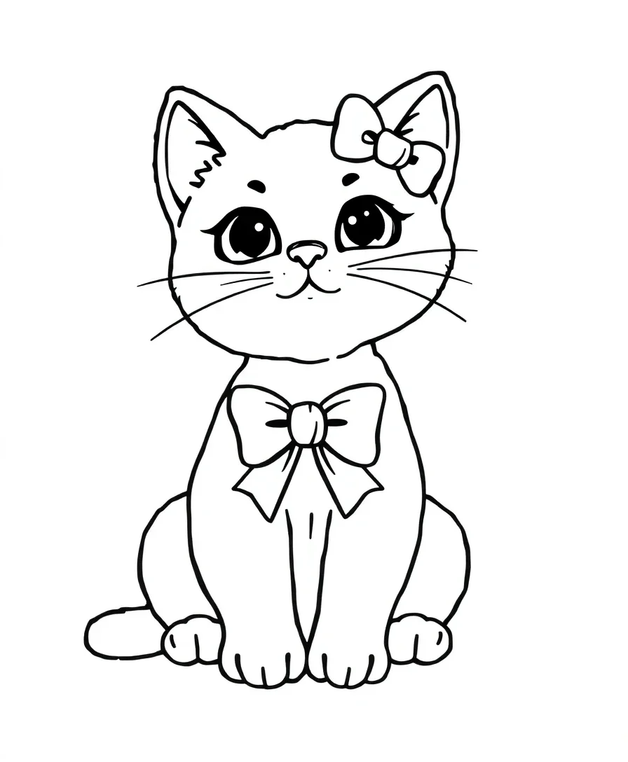 Charmmy Kitty's Elegant Pose