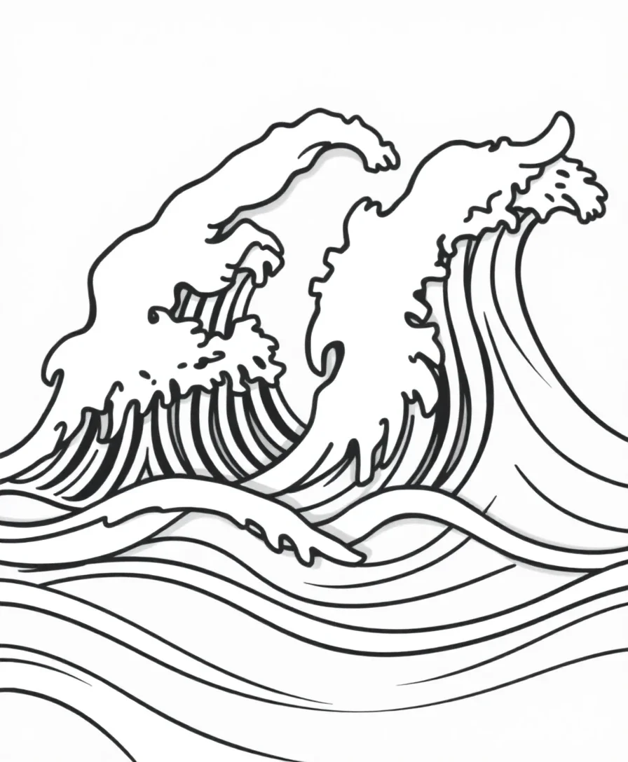 Peaceful Ocean Waves