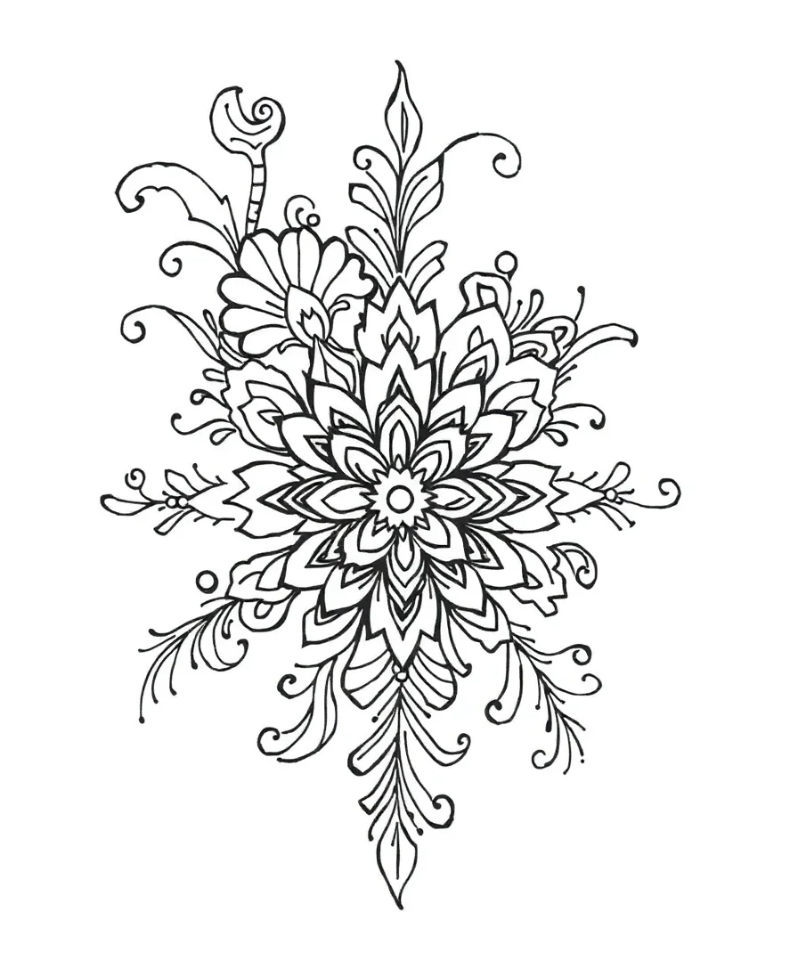Intricate Henna Patterns