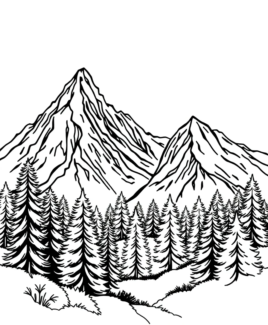 Serene Mountain Landscape