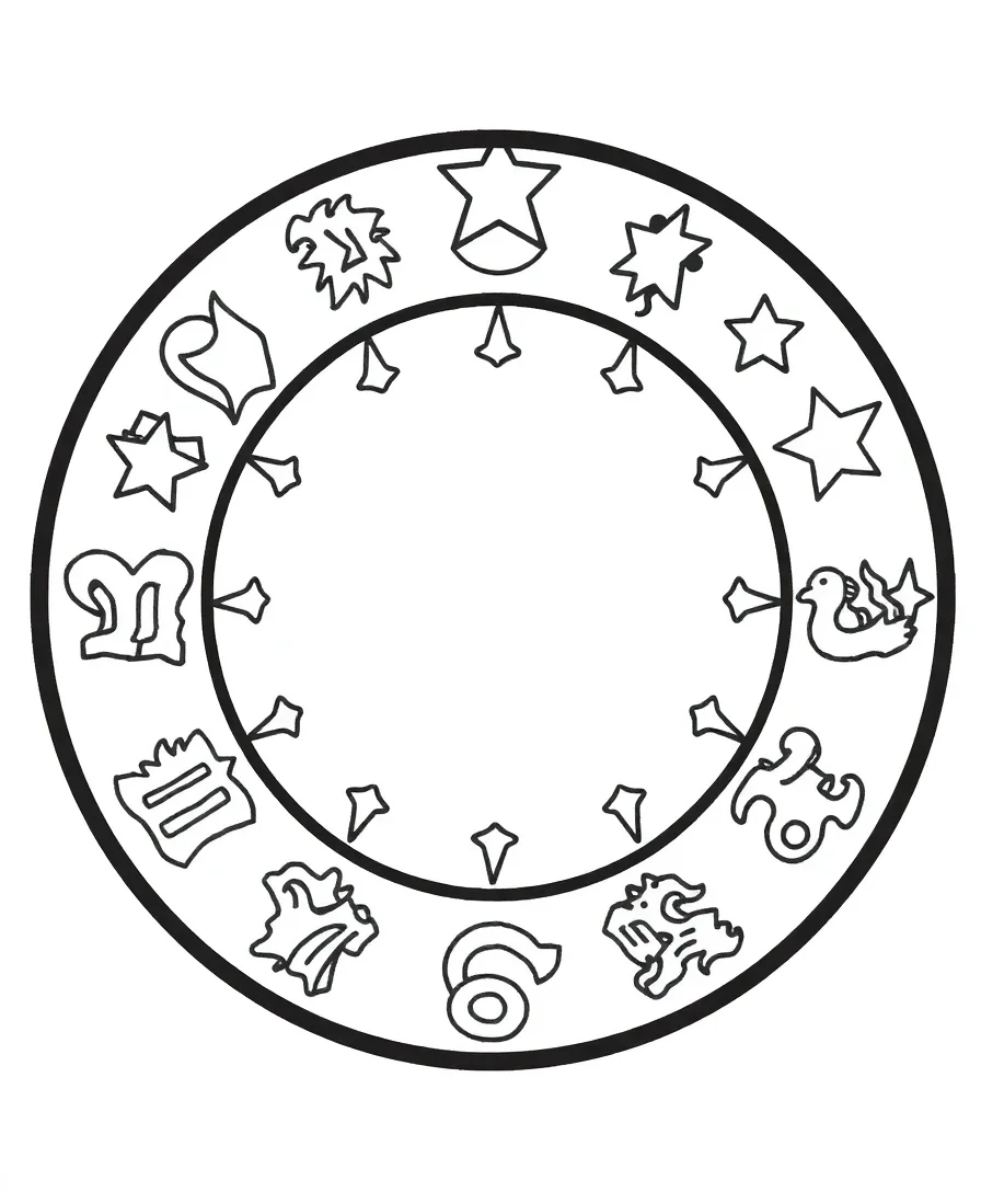 Mystical Astrology Symbols