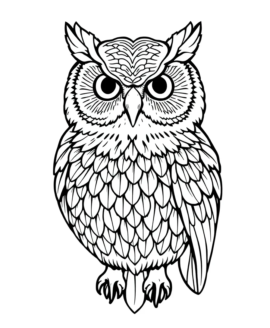 Stylized Owl
