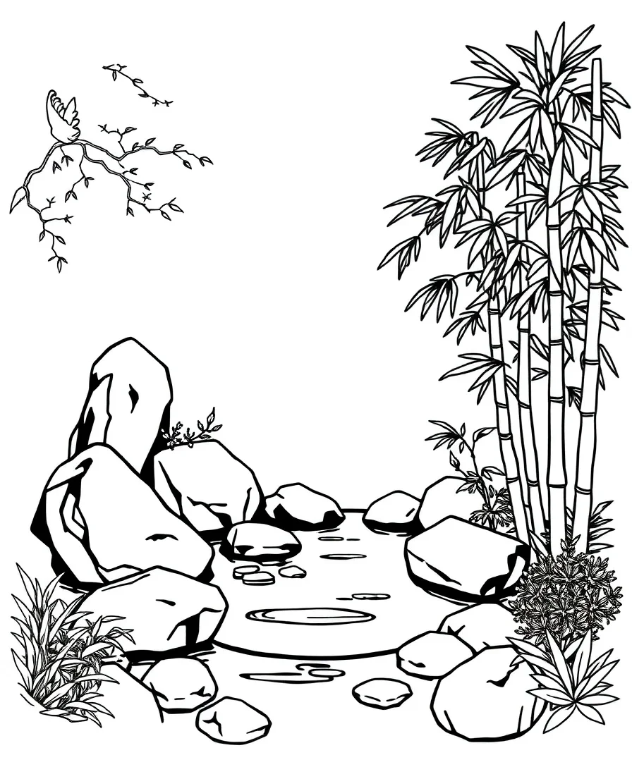 Peaceful Zen Gardens