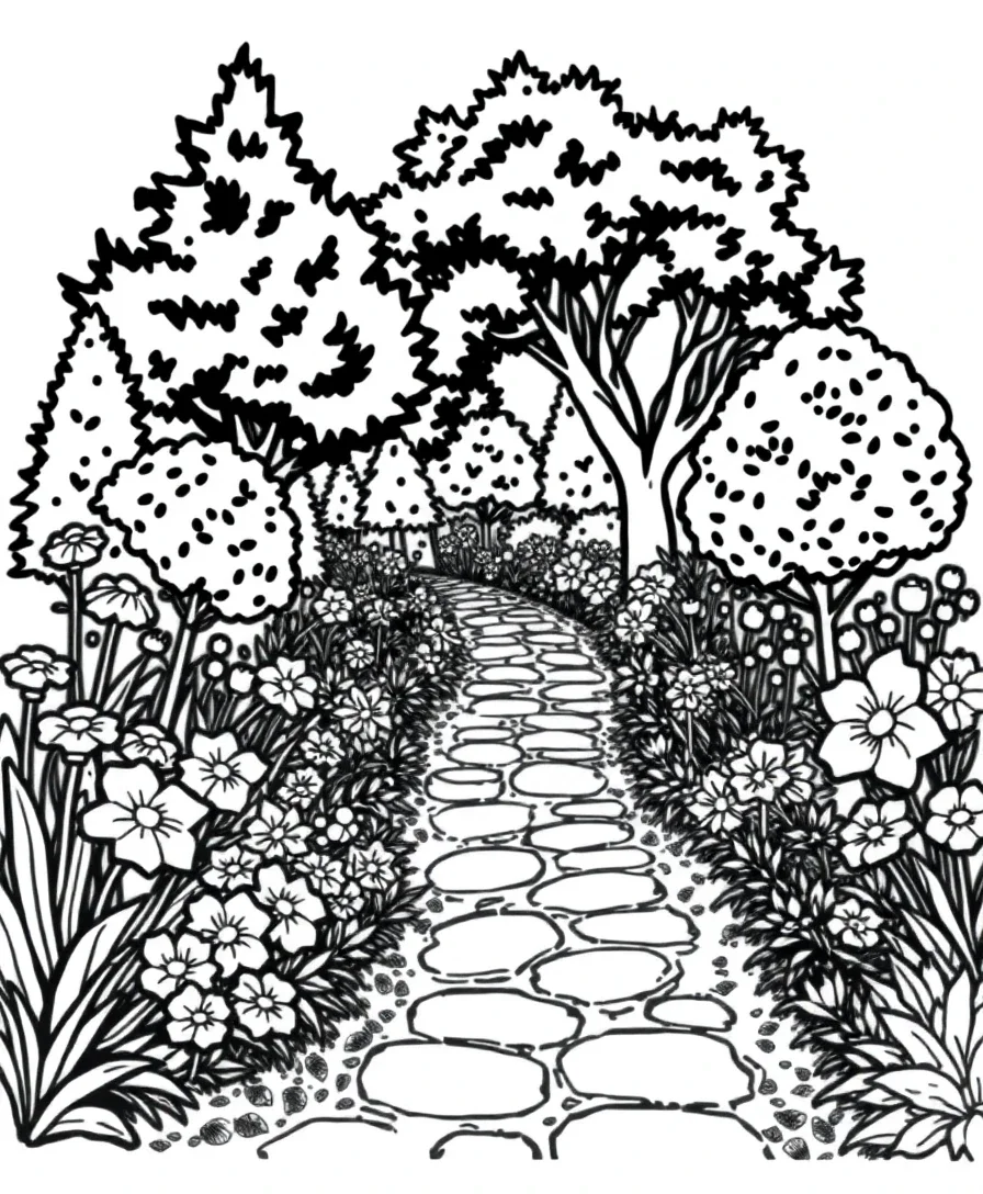 Enchanting Garden Paths