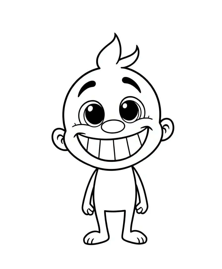 Playful Cartoon Characters