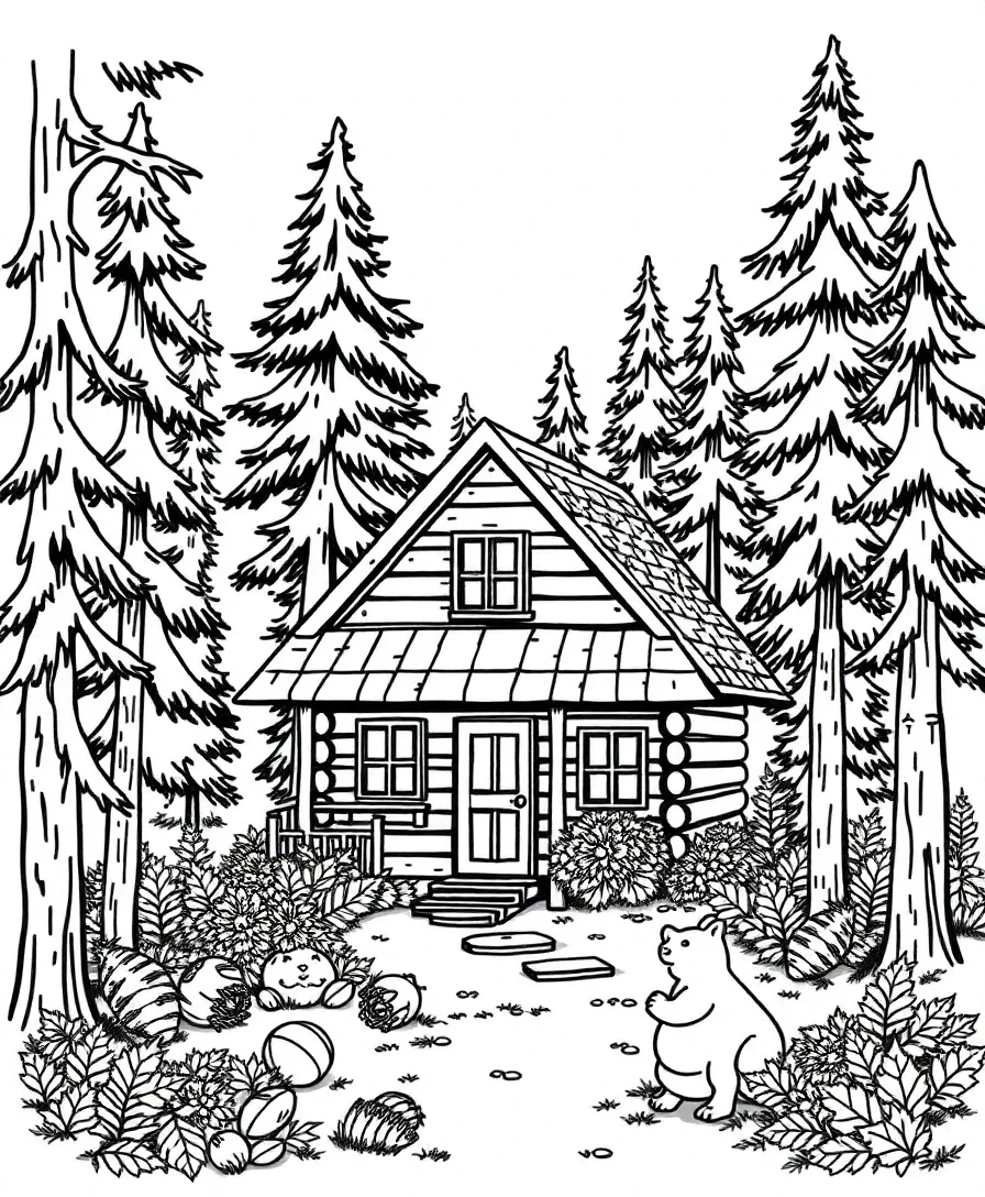 Cozy Cabin in the Woods