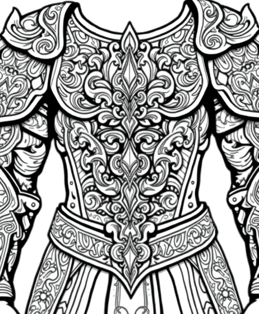 Detailed Anime Armor