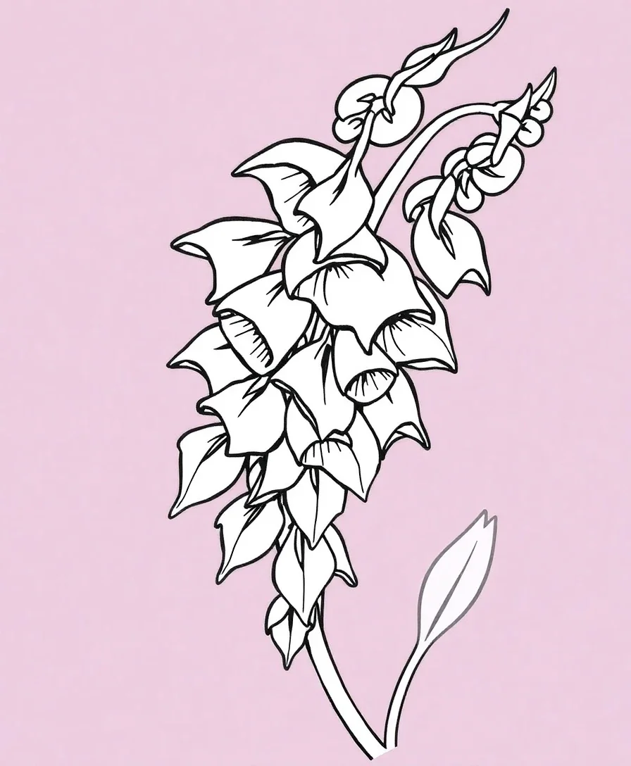 Whimsical Snapdragon Clusters
