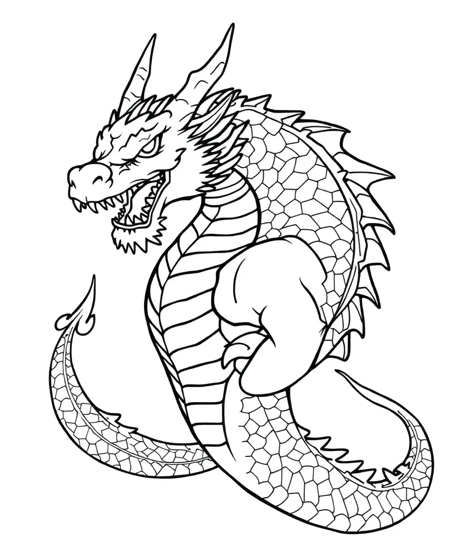 Fierce Dragon