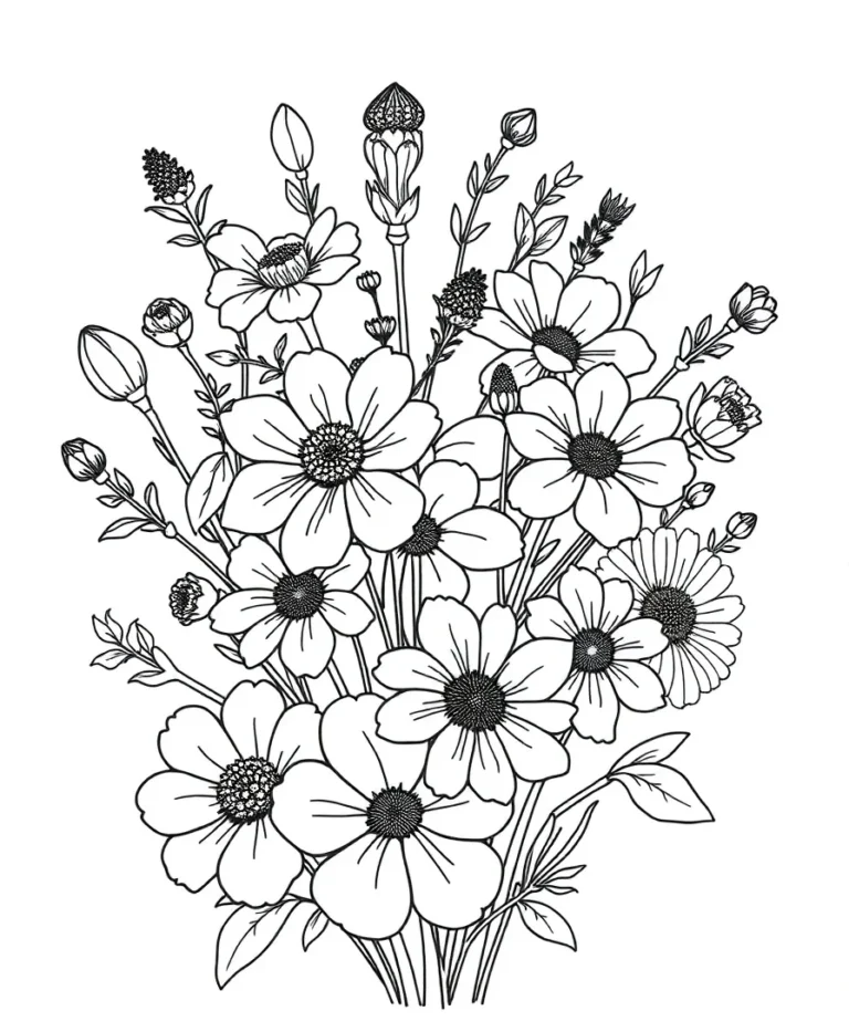 Explore the World of Free Printable Coloring Pages: Line Art and Tattoo Design Inspiration