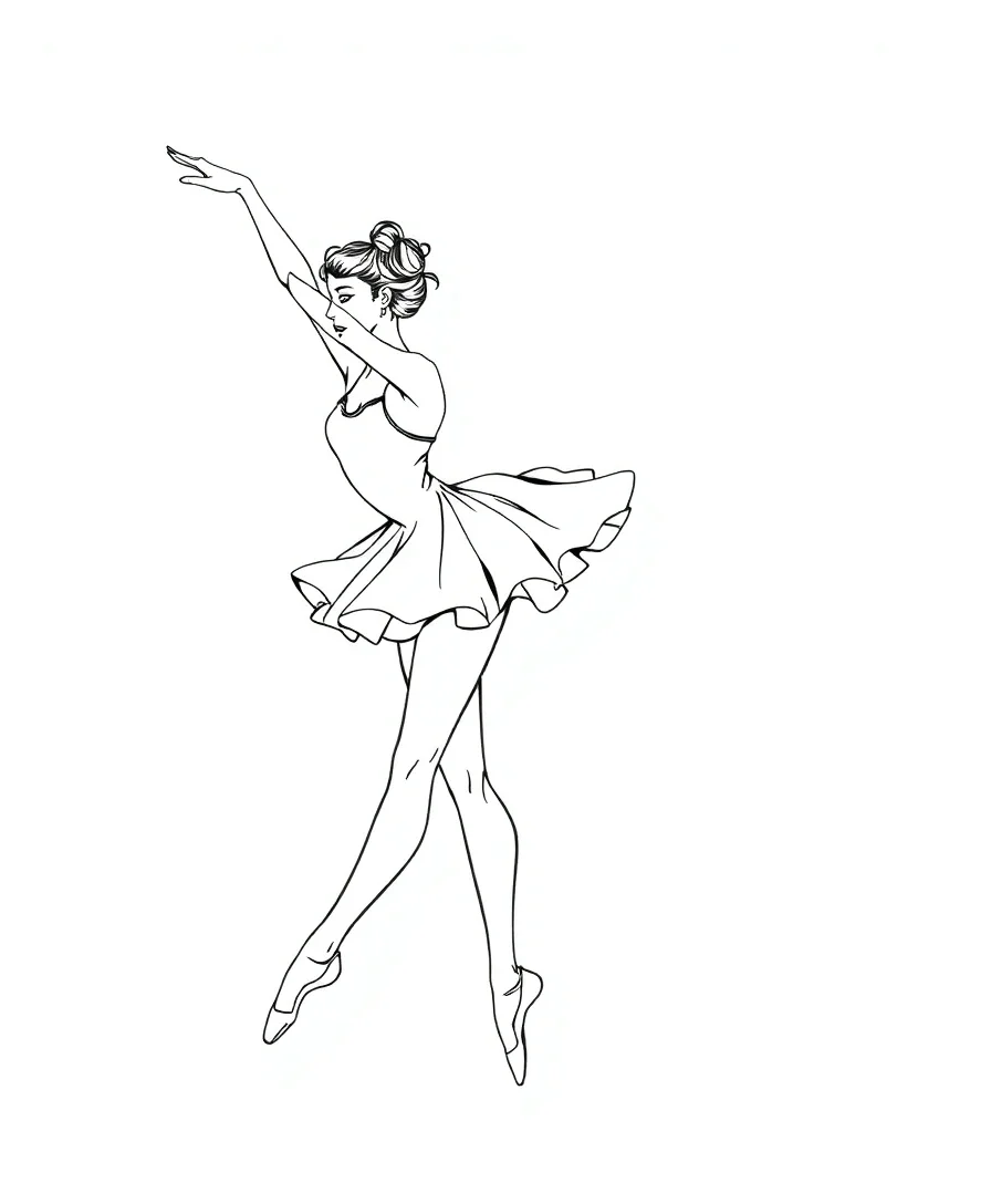 Graceful Ballet Dancer