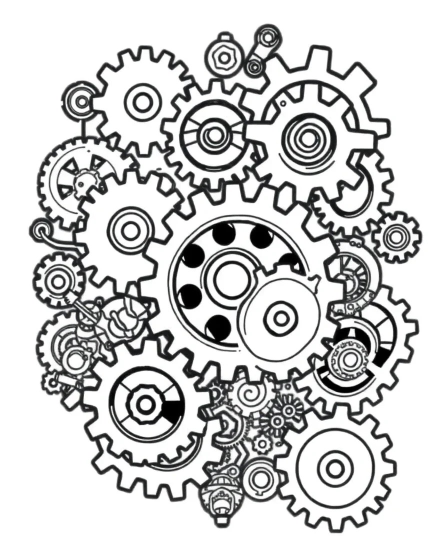 Intricate Mechanical Designs