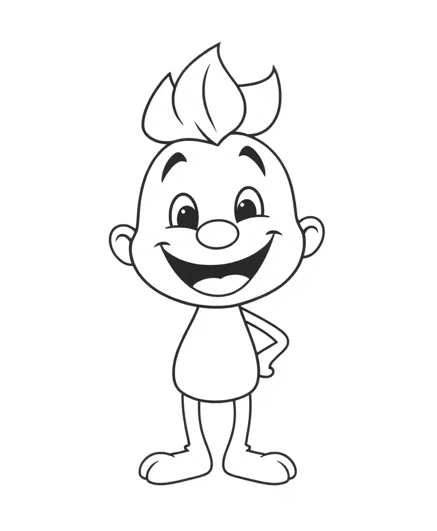 Playful Cartoon Characters