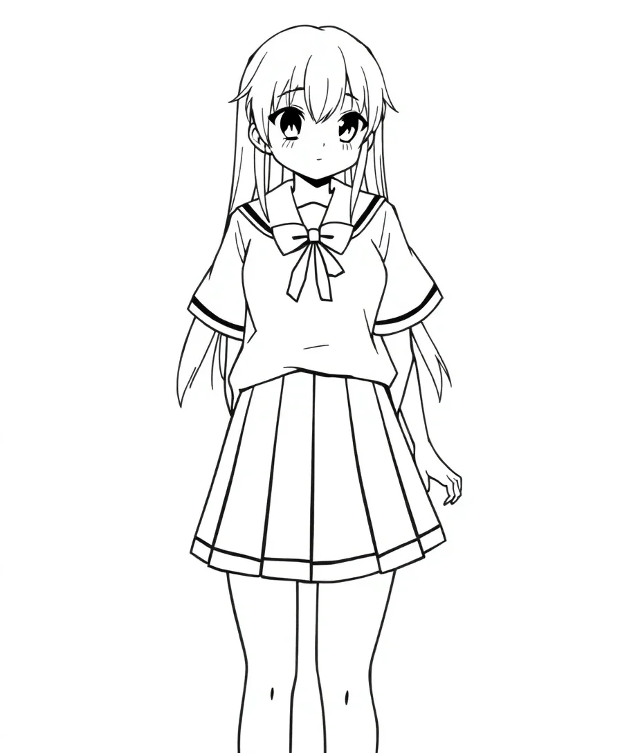 Anime School Uniforms