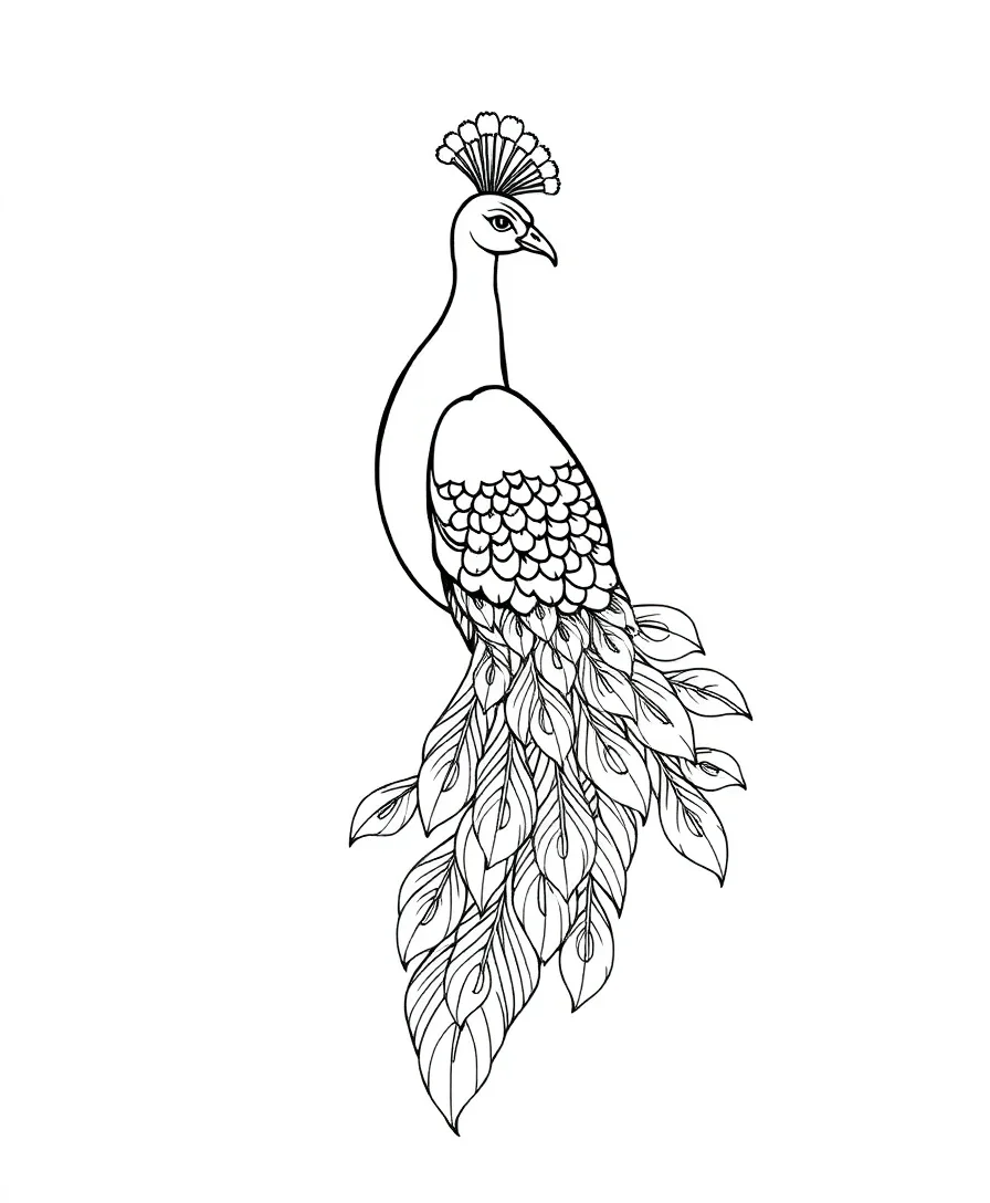 Elegant Peacock