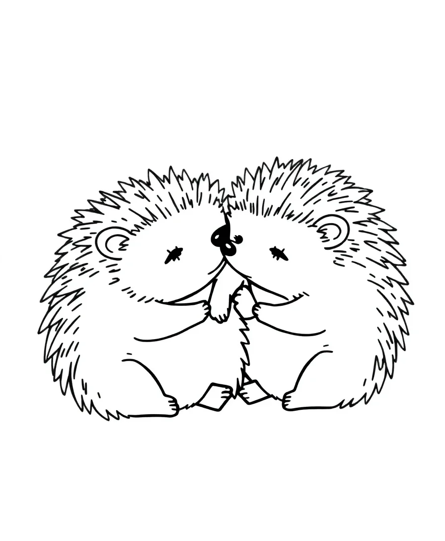 Friendly Hedgehogs