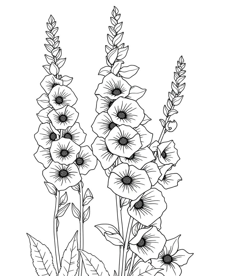 Enchanting Foxglove Towers