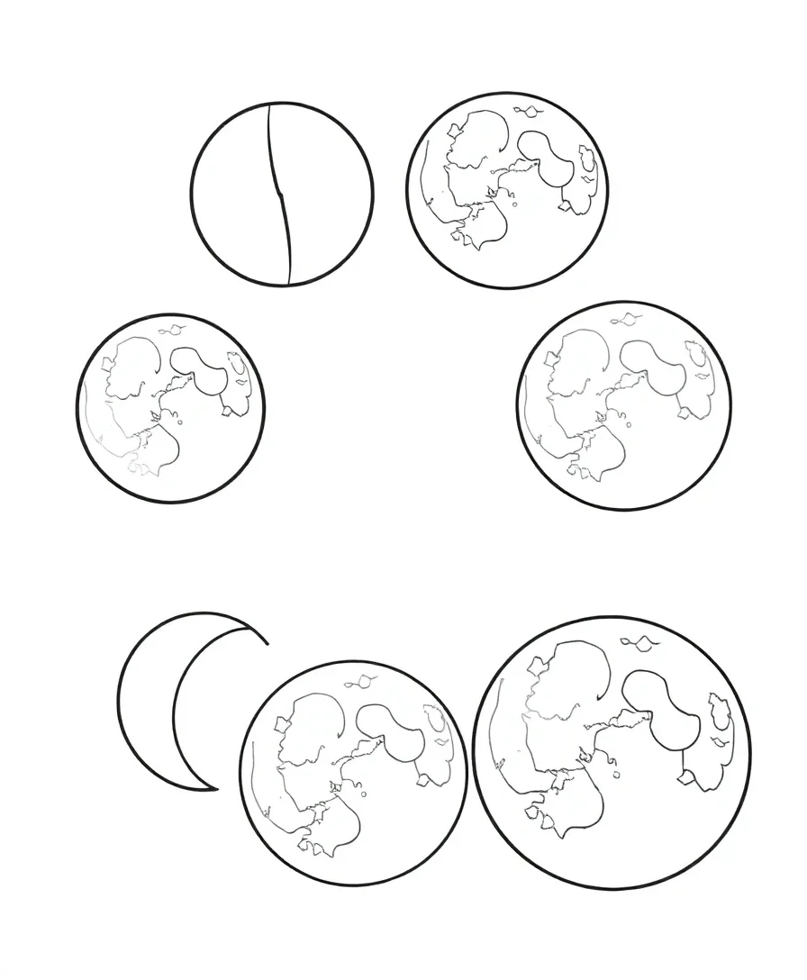 Mystical Moon Phases