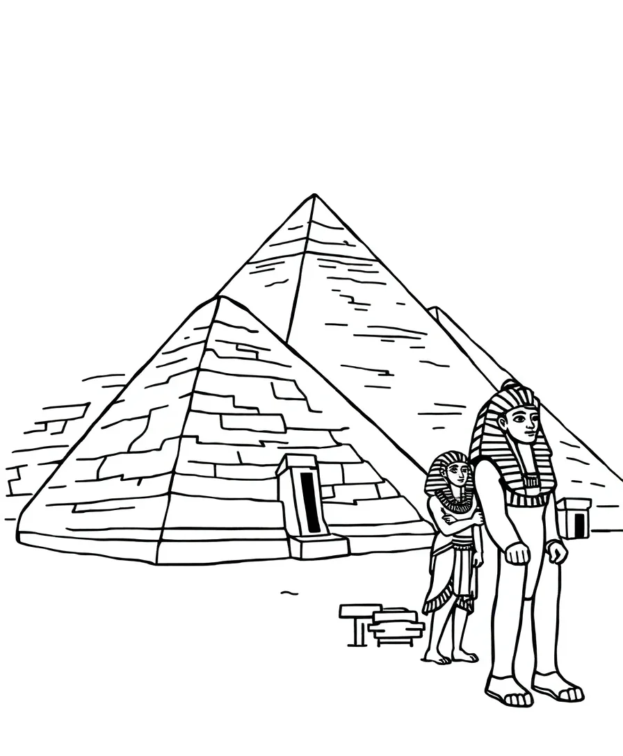 Ancient Egyptian Scene