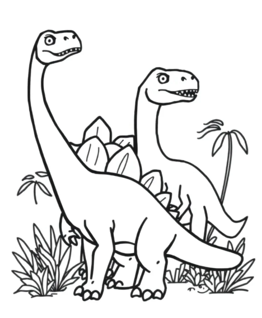Charming Dinosaur Adventure