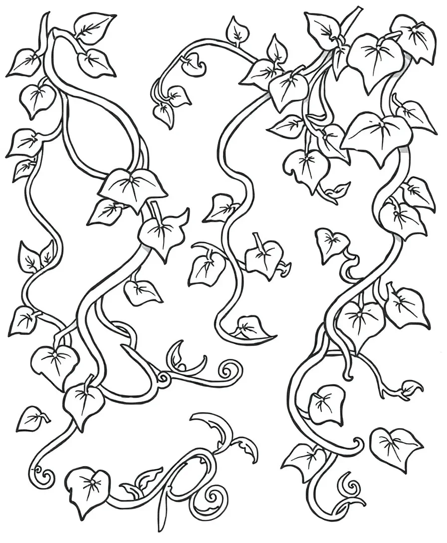 Vibrant Vine Patterns