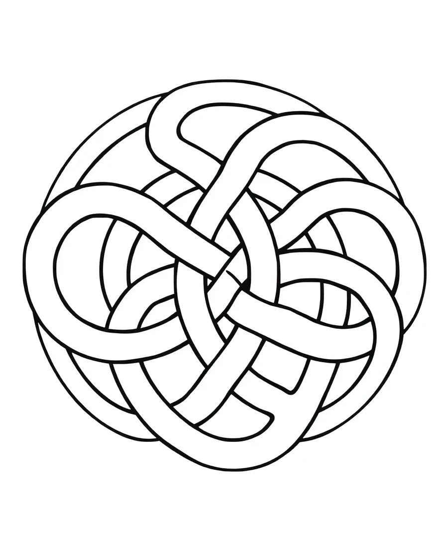 Intricate Celtic Knots