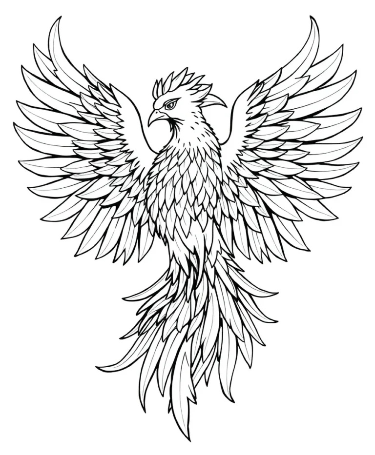 25 Striking Baddie Coloring Pages for Tattoo Enthusiasts