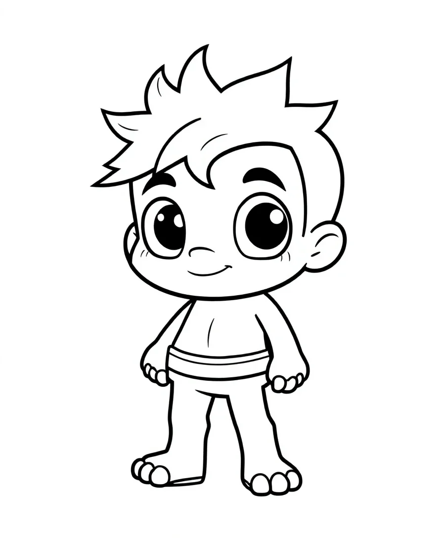 Playful Cartoon Characters