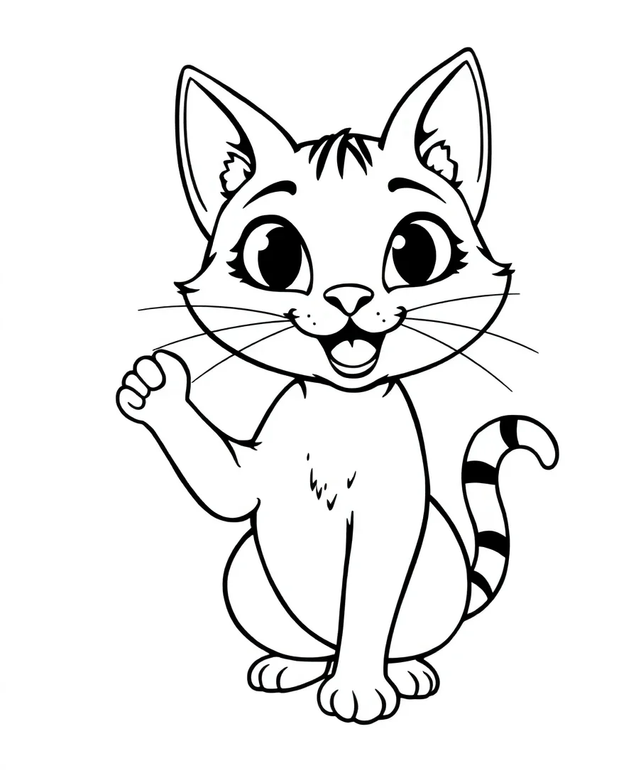 Playful Cartoon Characters