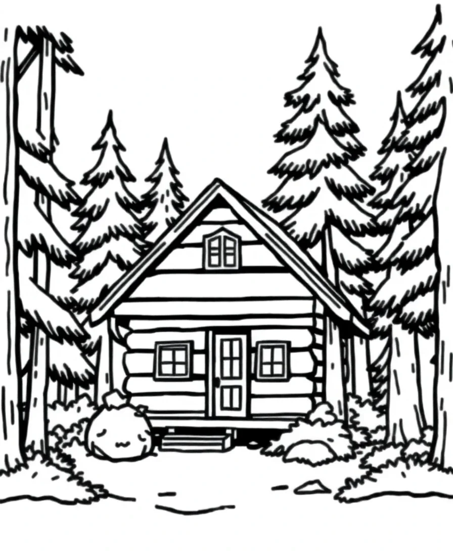 Cozy Cabin in the Woods
