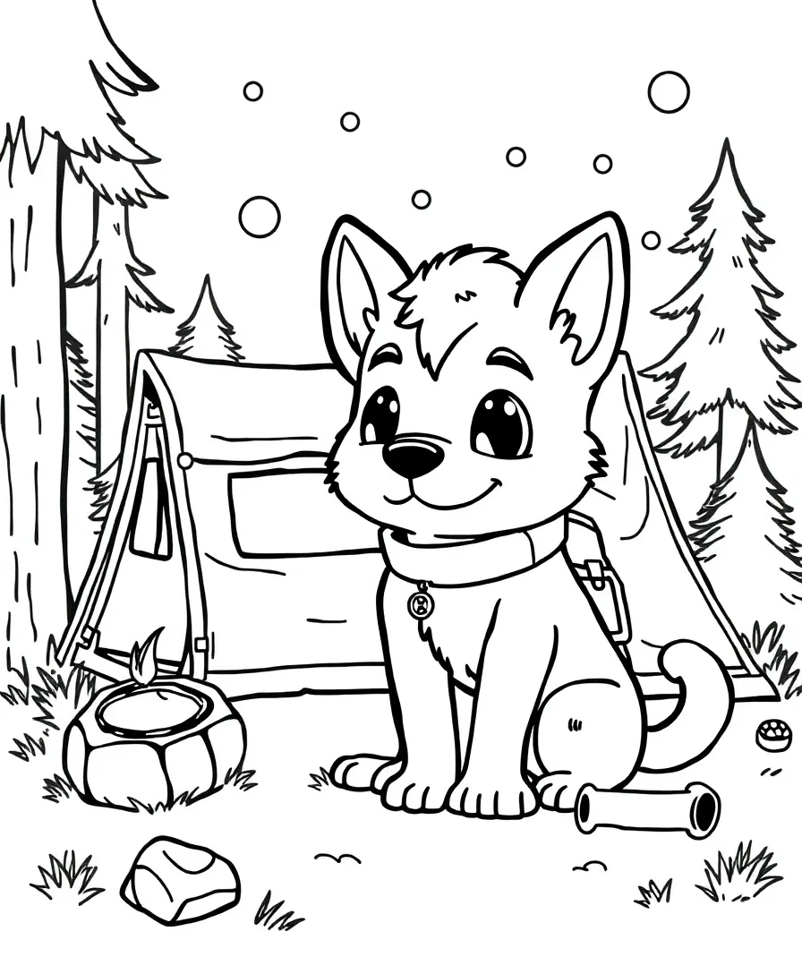 Bluey’s Camping Trip