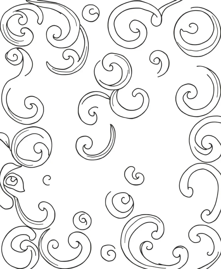 Unleash Creativity with Striking Coloring Pages: A Journey in Line Art and Tattoo Design