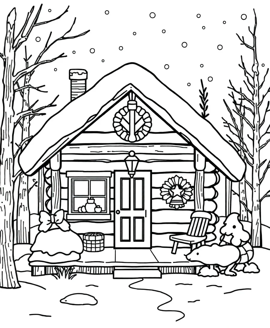 Winter Cabin