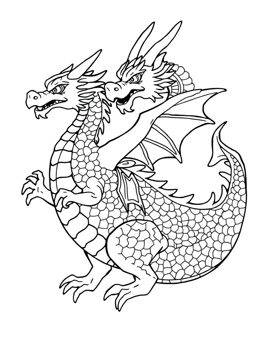 Mythical Dragon Illustrations