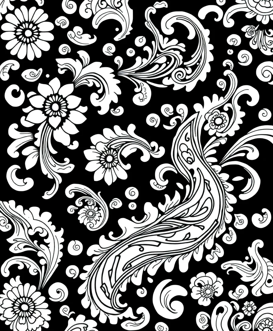 Intricate Paisley Patterns