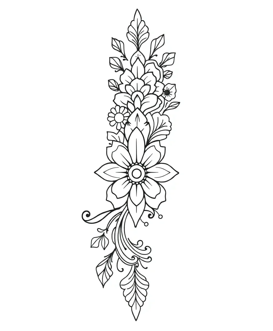 Intricate Mehndi Art
