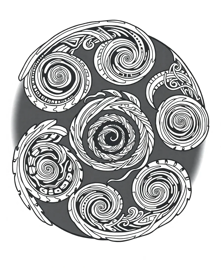 Techno Spirals