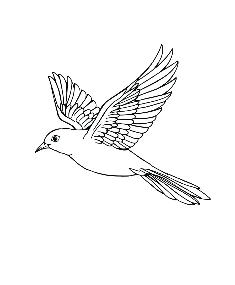 Majestic Bird Illustrations