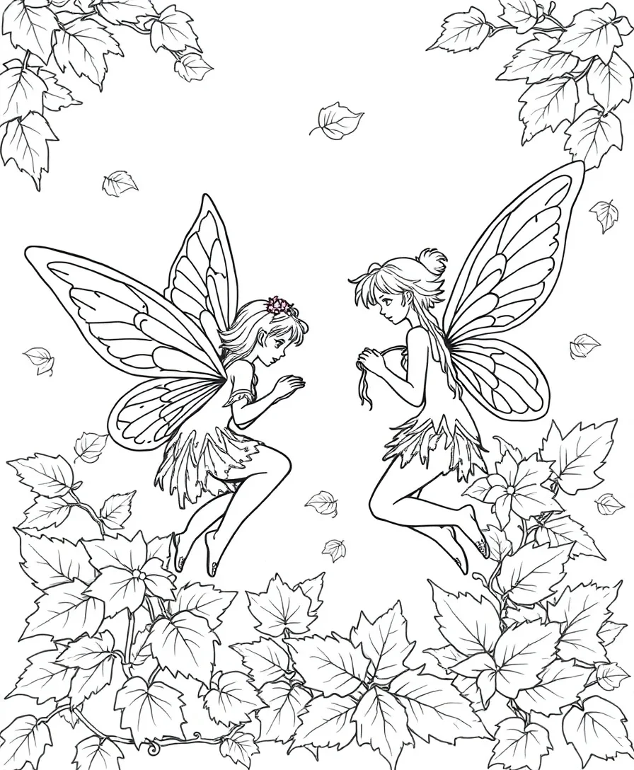 Whimsical Fall Fairies