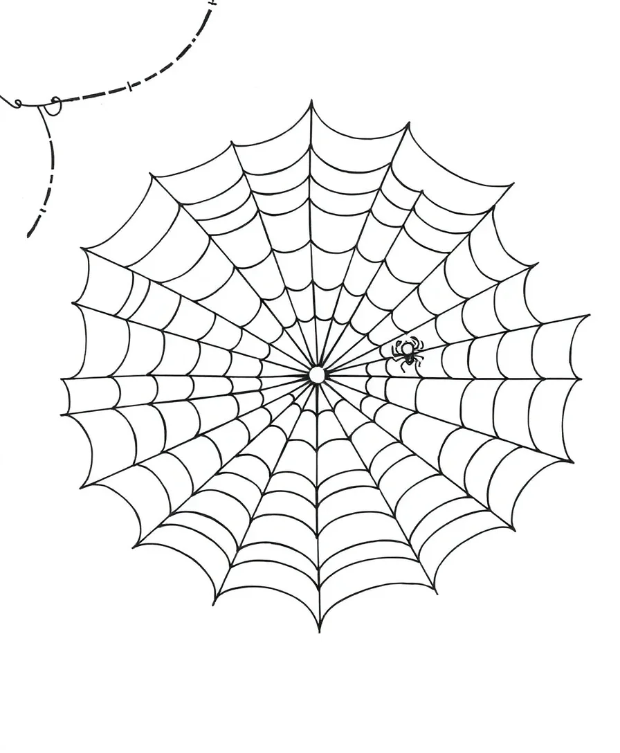 Creepy Spider Web