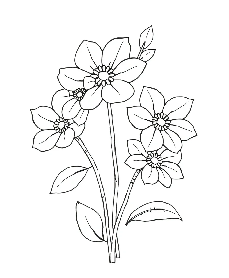 Graceful Fall Flowers