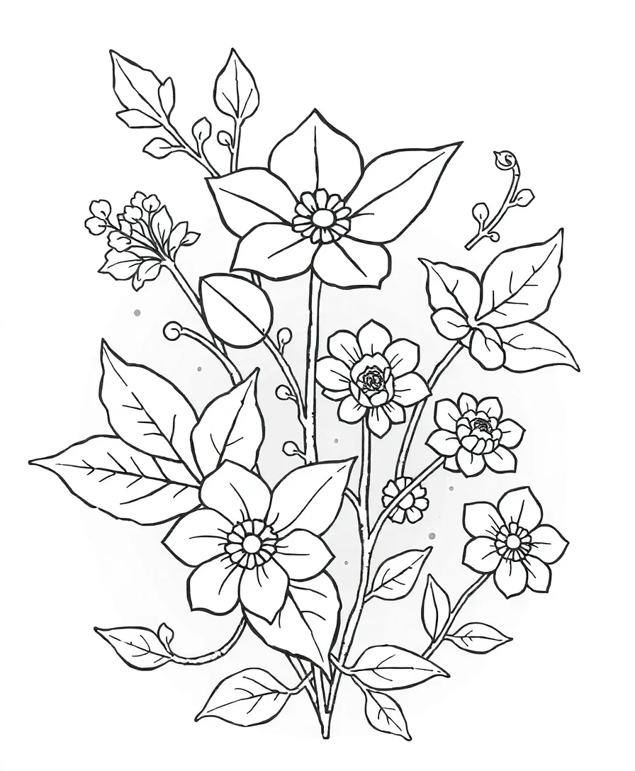Whimsical Botanical Art